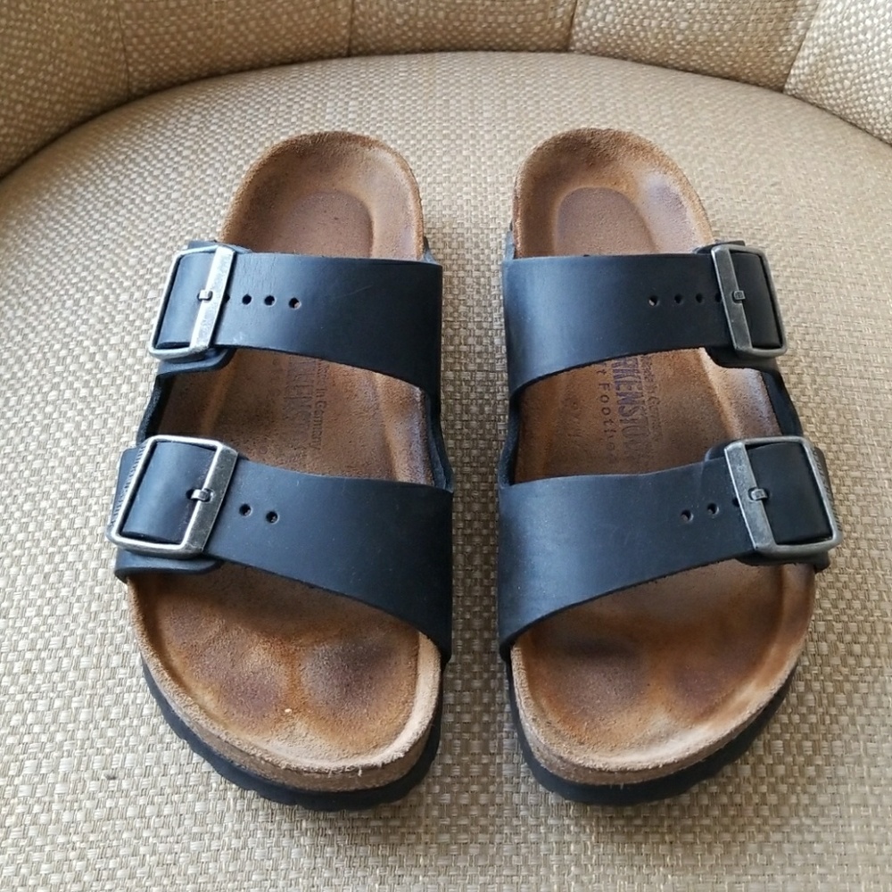 Birkenstock Arizona Black Leather